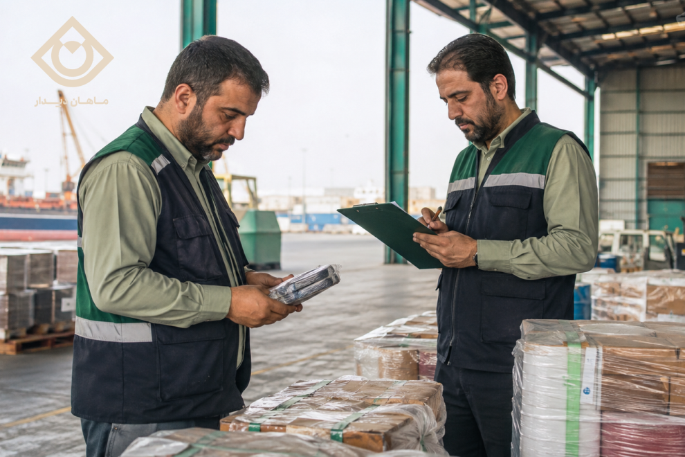 «خروج کامیون حامل محموله از گمرک شهید رجایی